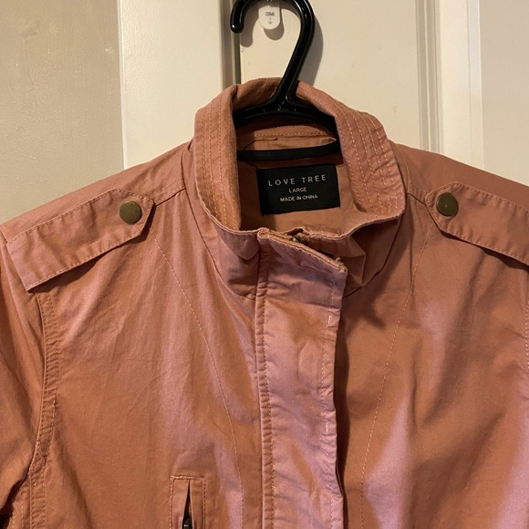 Rose Coloured Light Summer Jacket - Picture 6 of 10